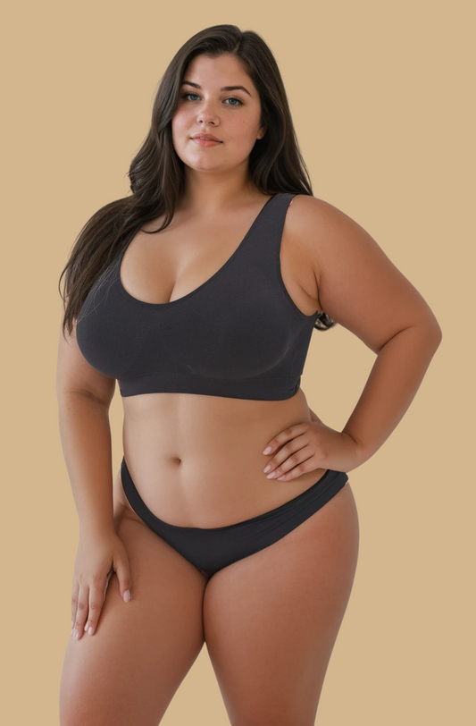 MissKlara Oslo Sport-BH Zwart