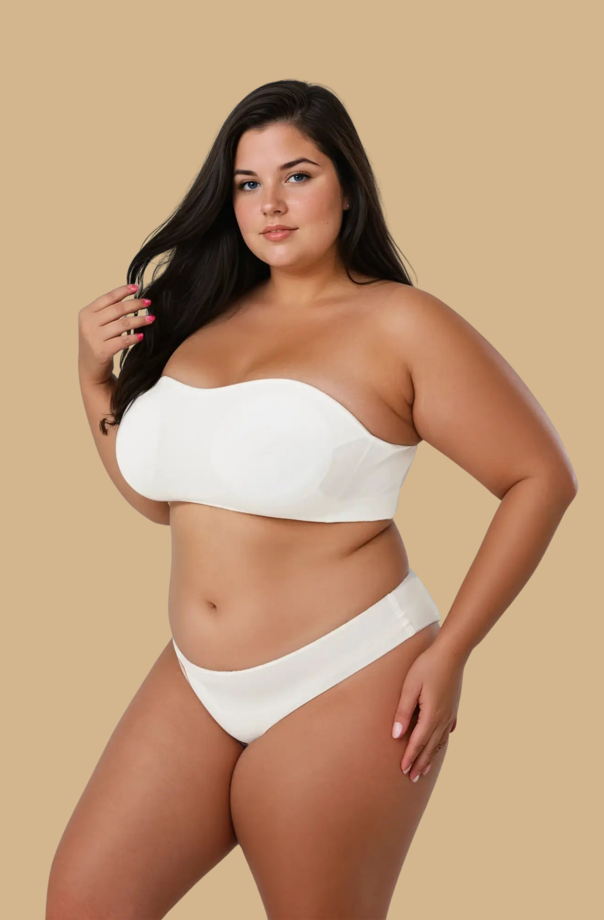 MissKlara Bali Bandeau Wit