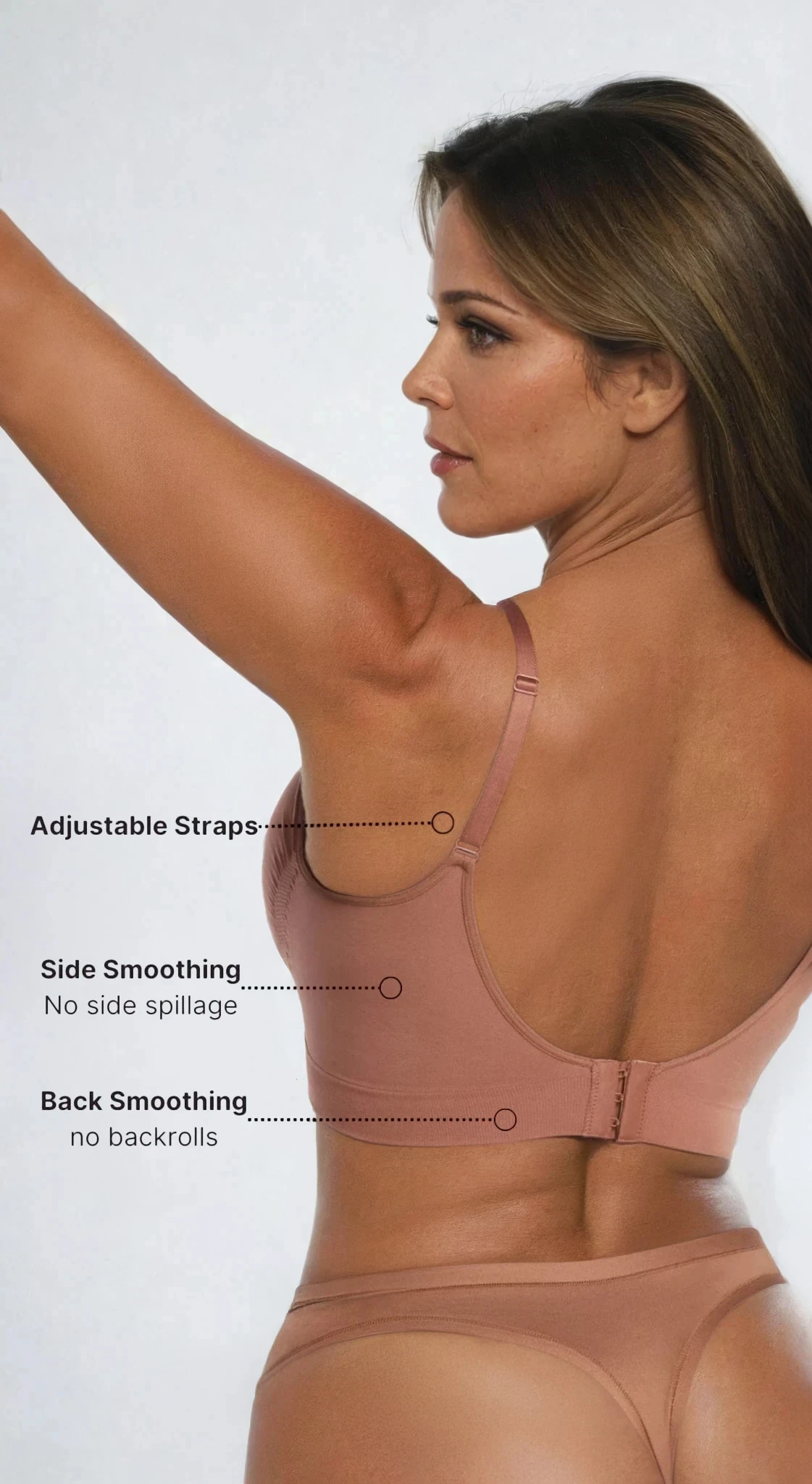 MissKlara SmoothingSeamless Drahtloser Scoop-BH