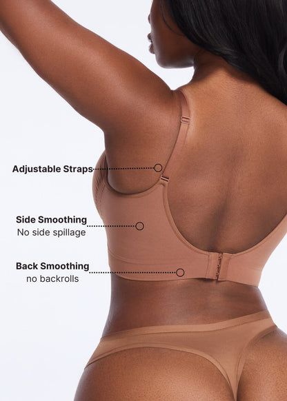 MissKlara SmoothingSeamless Drahtloser Scoop-BH