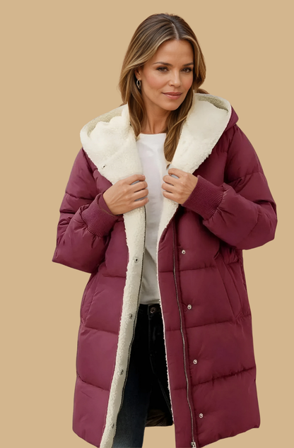 Missklara Damen-Winterjacke mit Fleecefutter