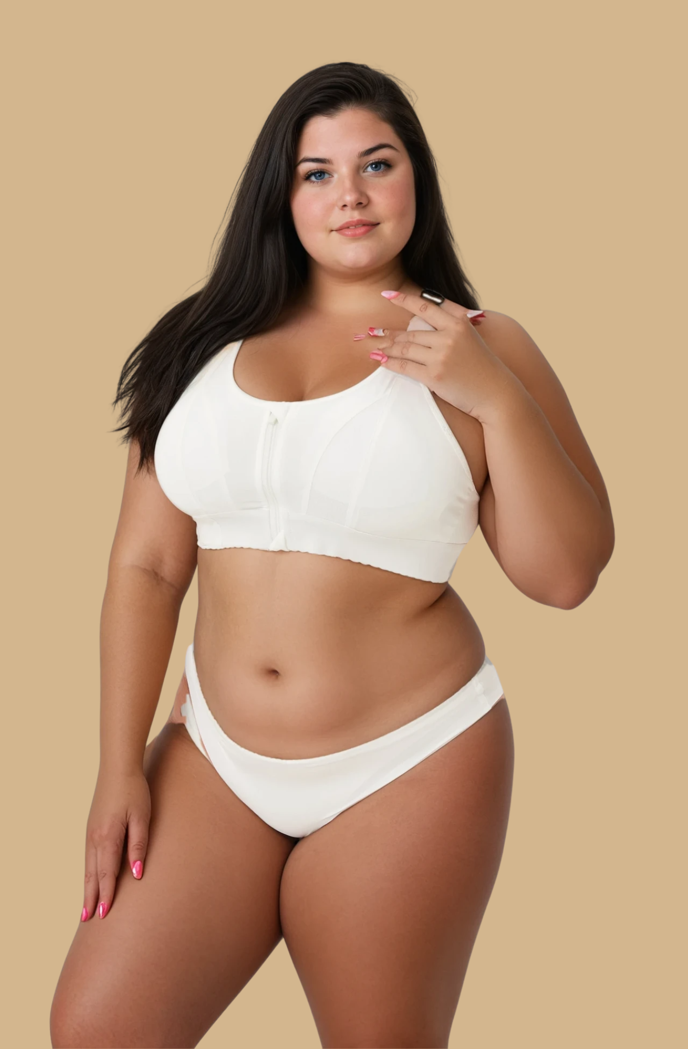 MissKlara Helsinki Sport-BH Wit