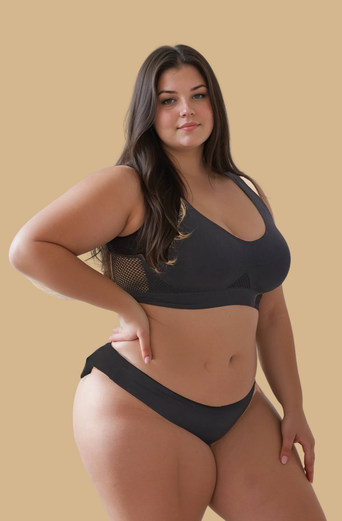 MissKlara Sydney Sport-BH Zwart