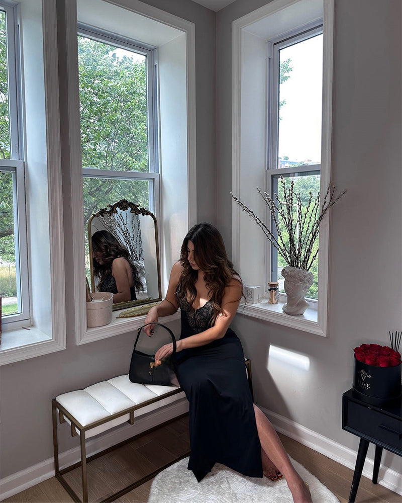 Missklara Diepe-V Maxikleid