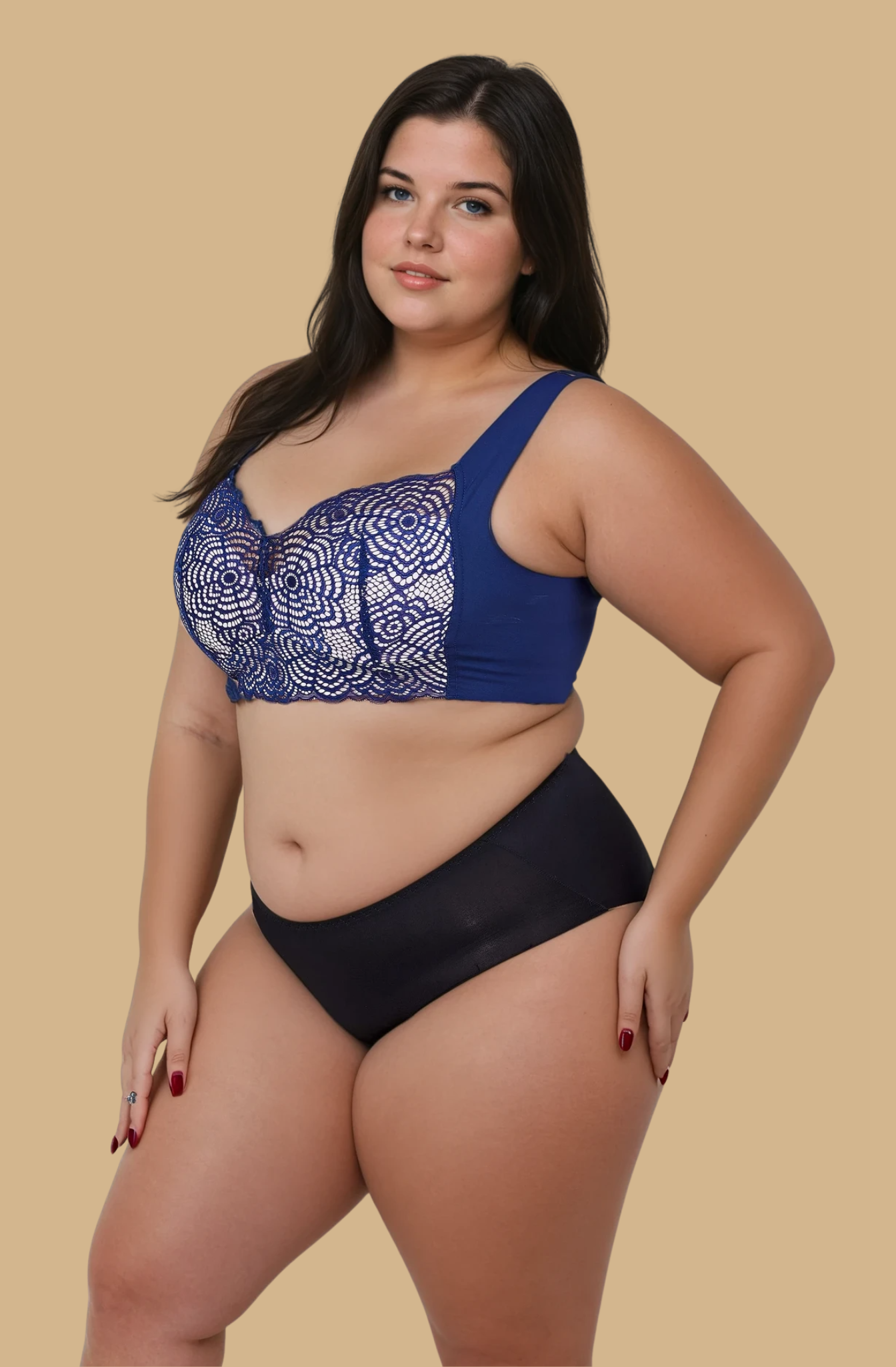 MissKlara Milan Komfort-BH Blauw