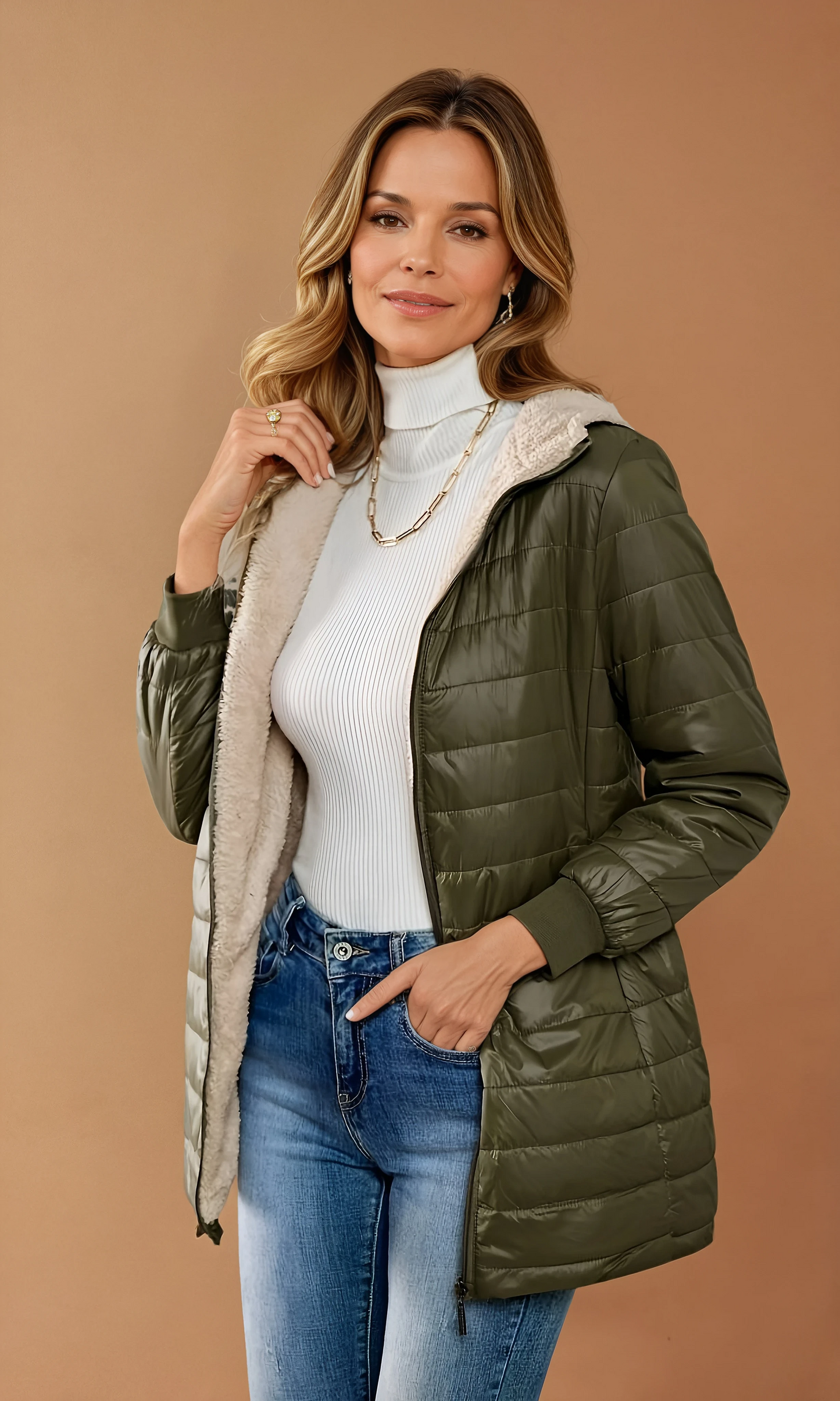 Missklara Kuschelige Winterjacke