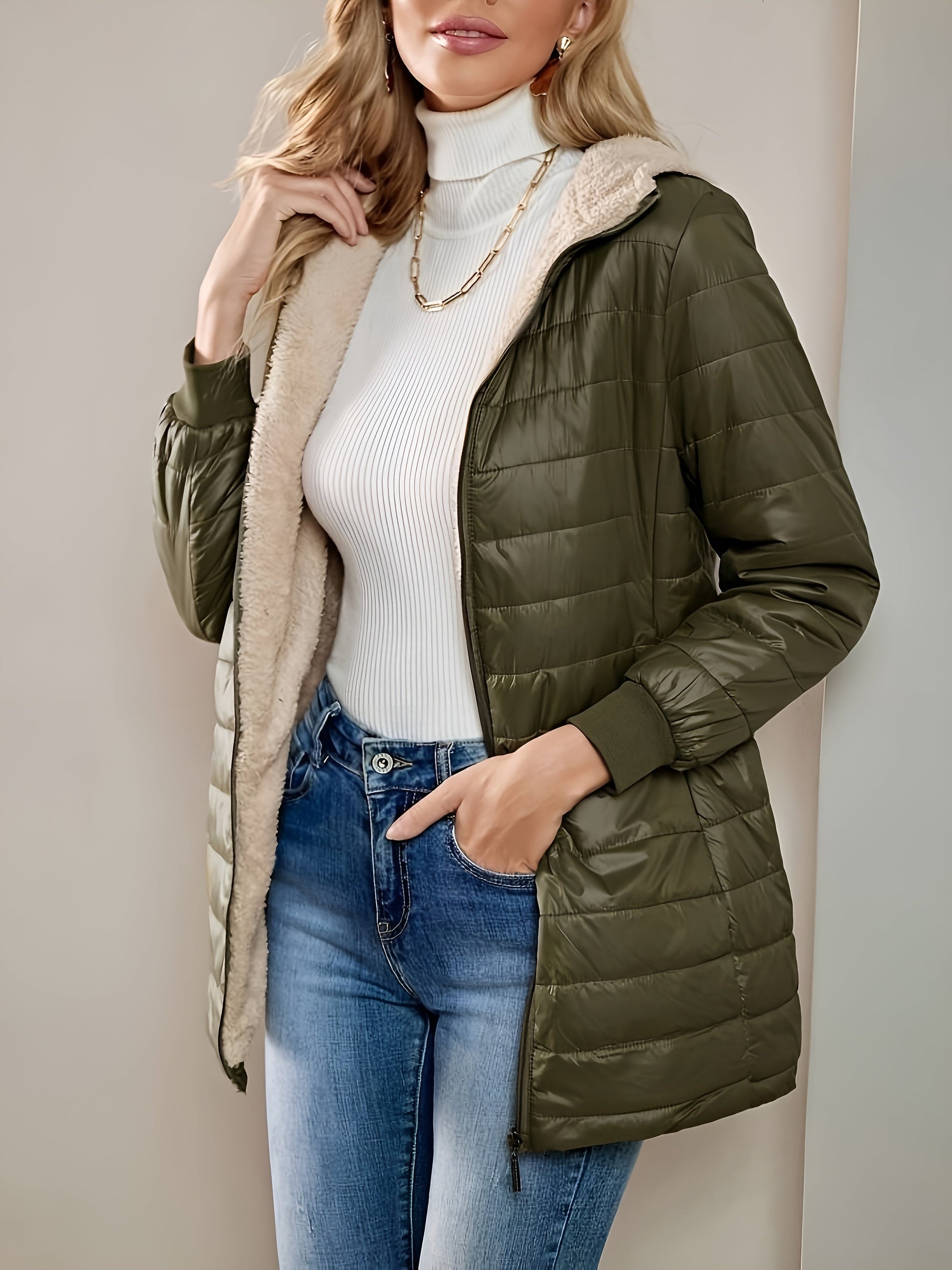 Missklara Kuschelige Winterjacke