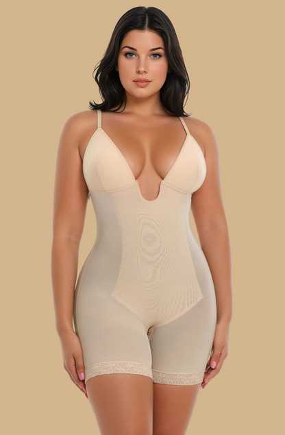 MissKlara BraSculpt Bodysuit Beige