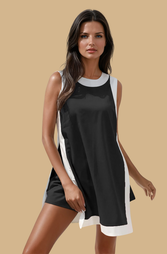 Missklara Minimalist Colorblock Set Black