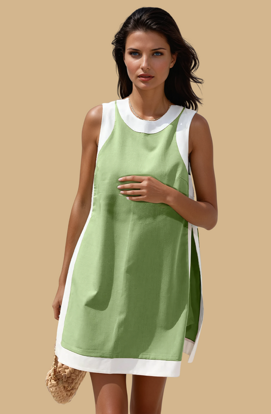 Missklara Minimalist Colorblock Set Green