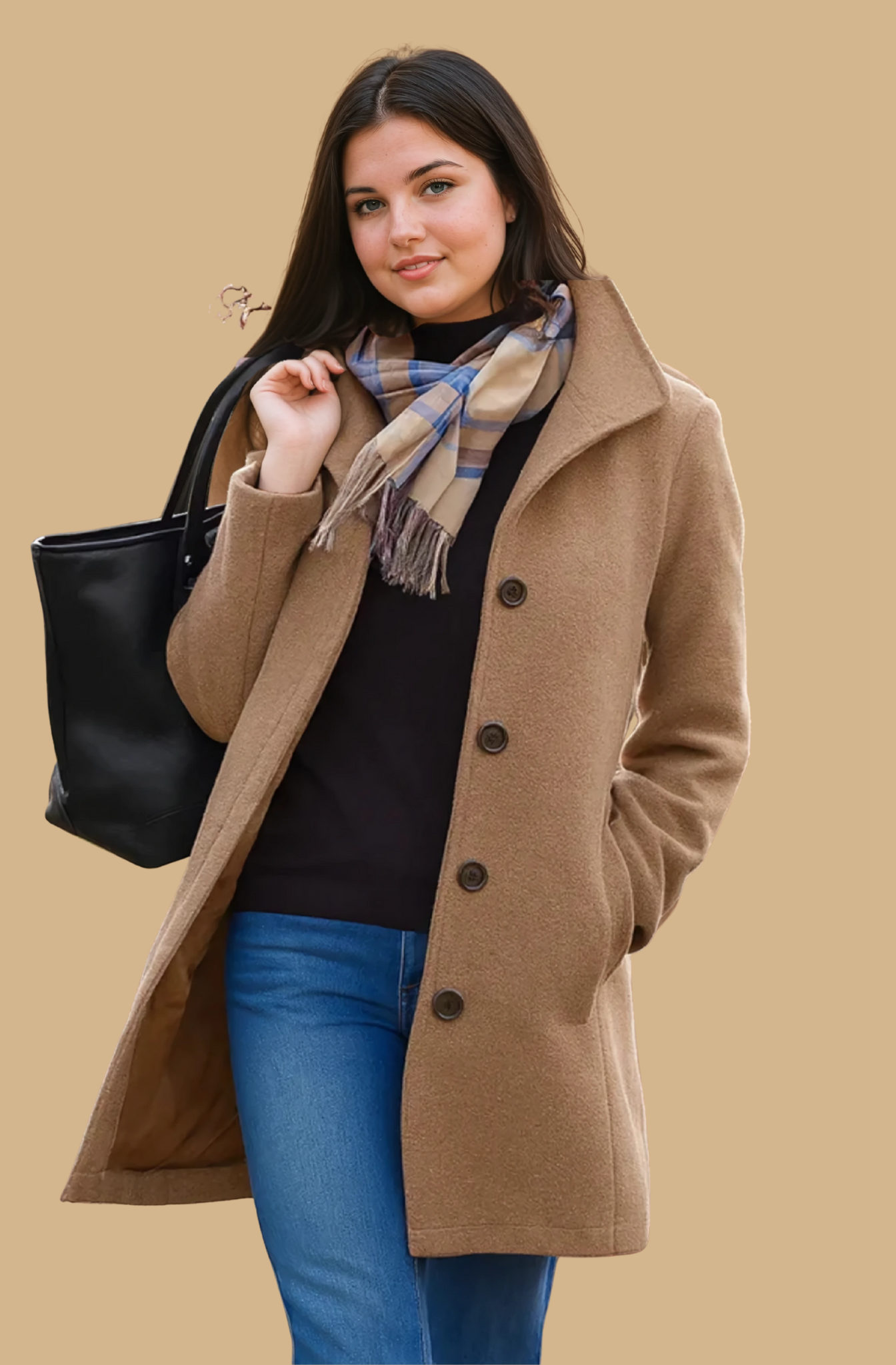 Missklara Klassischer Mantel