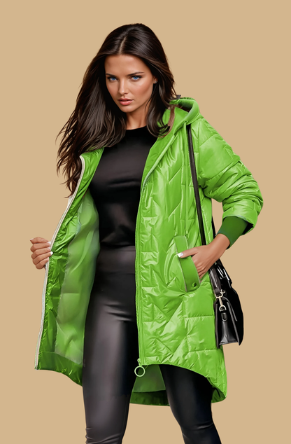 Missklara Kapuzenjacke mit langen Ärmeln