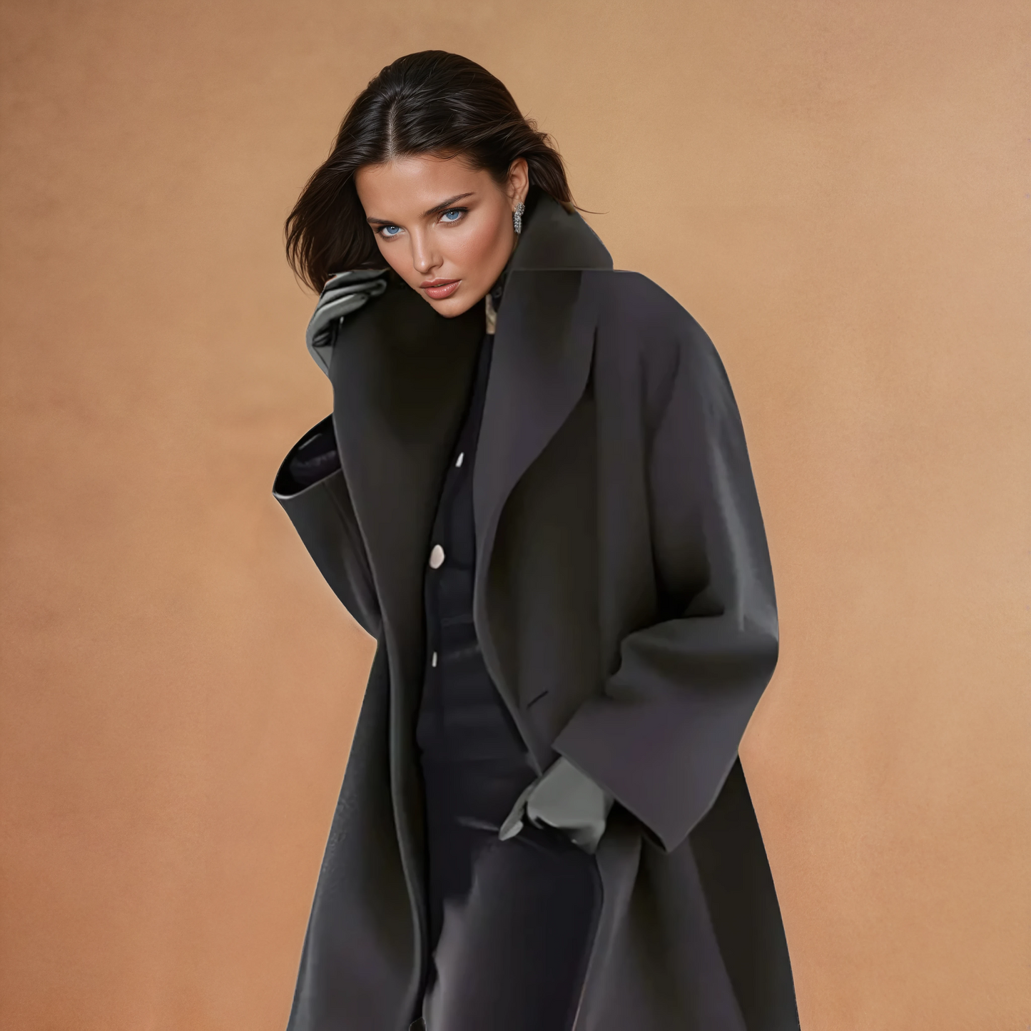 Missklara Winddichte Wolljacke