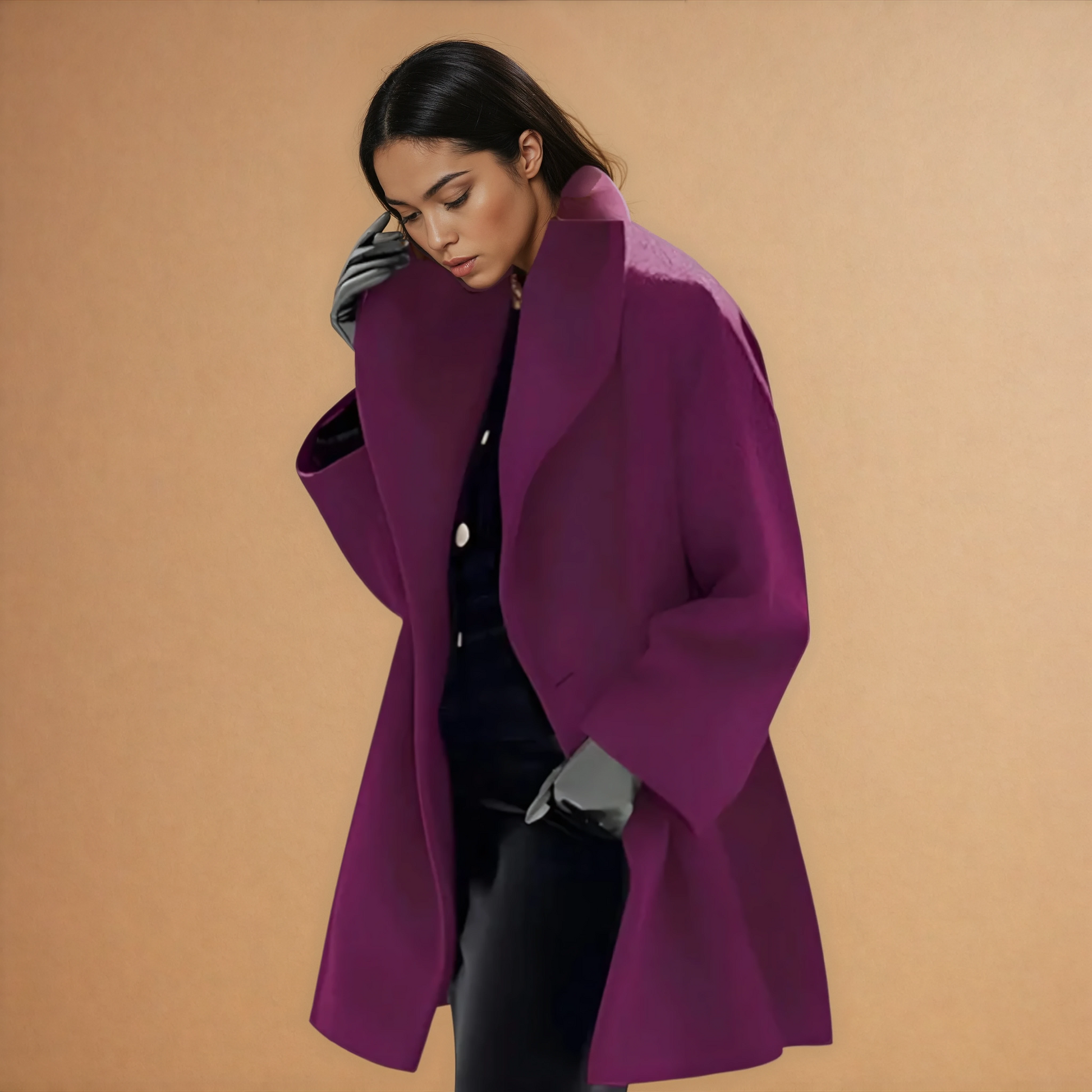 Missklara Winddichte Wolljacke