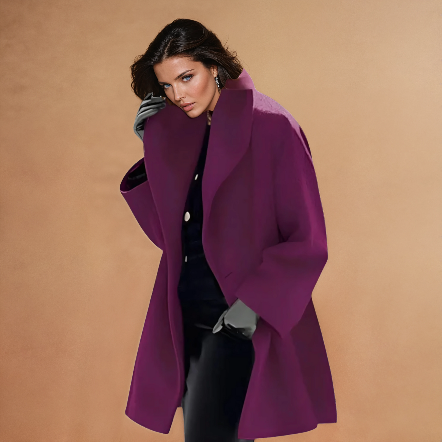 Missklara Winddichte Wolljacke