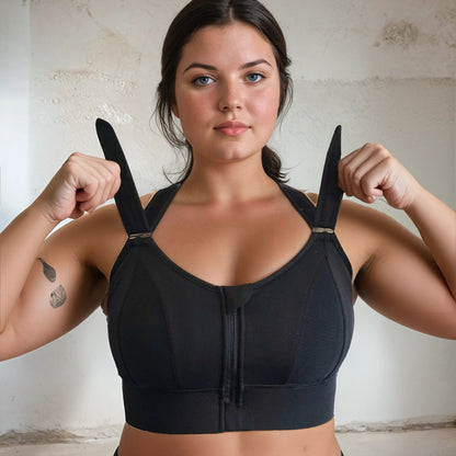 MissKlara Helsinki Sport-BH Zwart