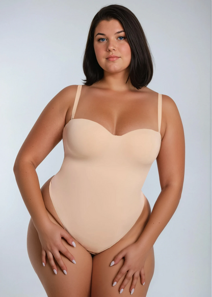 MissKlara BraSculpt Trägerloser Bodysuit String