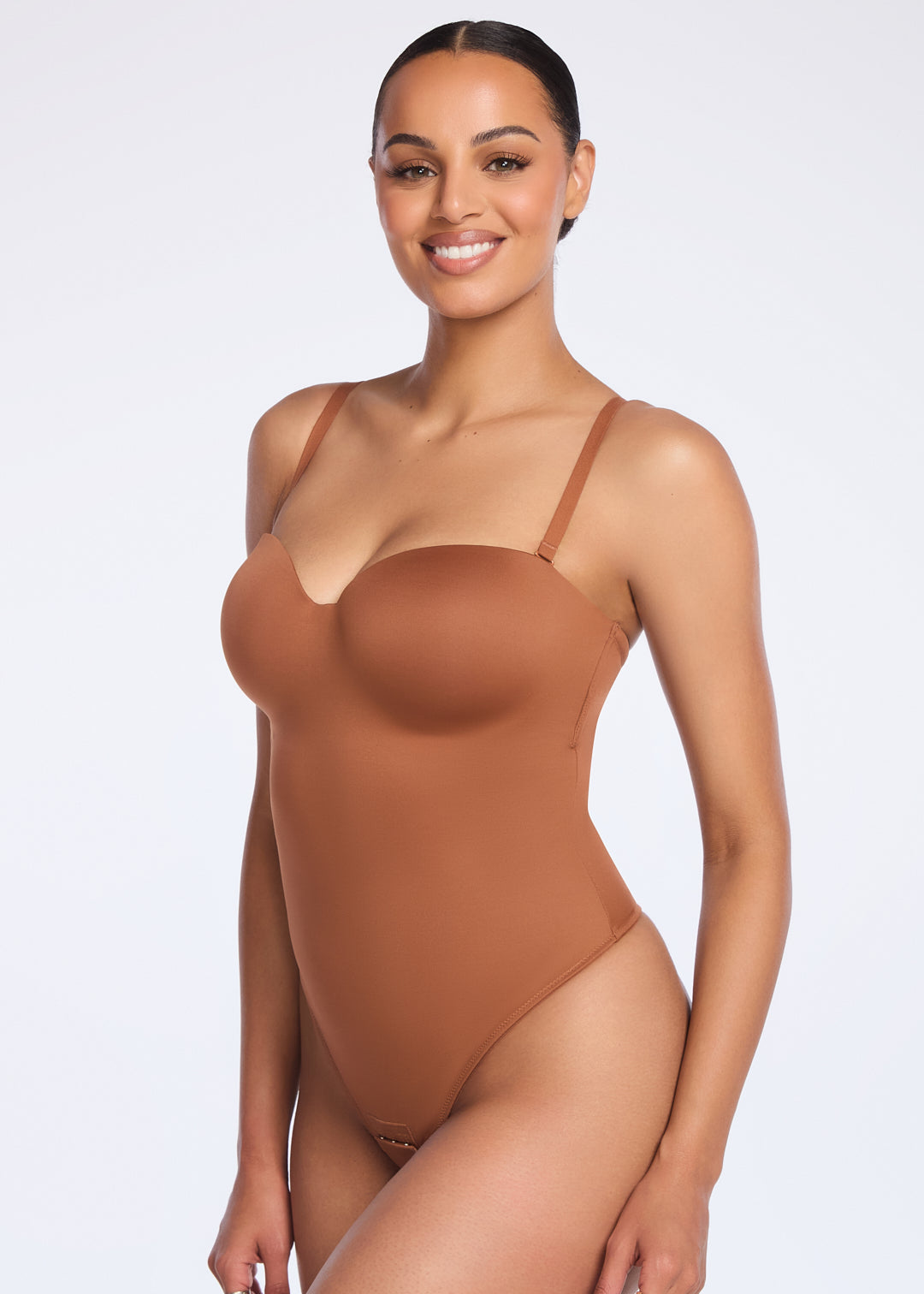 MissKlara BraSculpt Trägerloser Bodysuit String