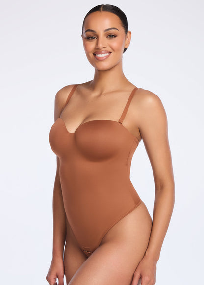 MissKlara BraSculpt Trägerloser Bodysuit String