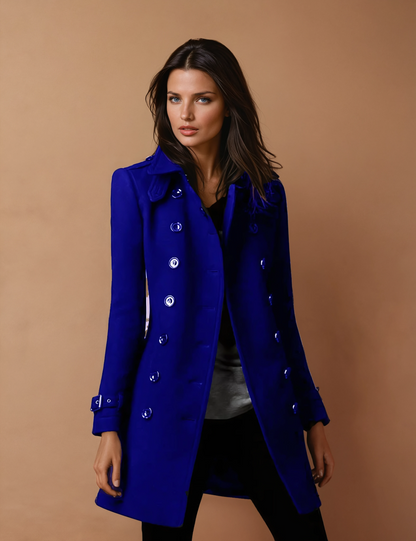 Missklara Moderner Trenchcoat im eleganten Design Blau