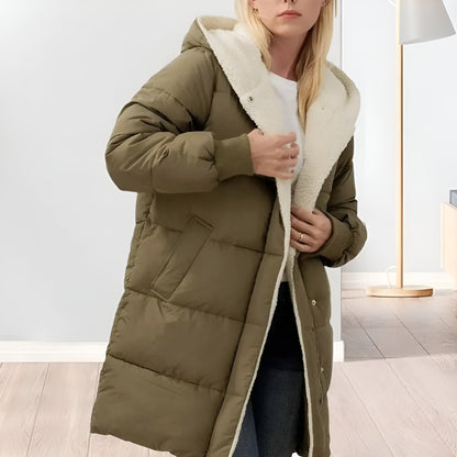Missklara Damen-Winterjacke mit Fleecefutter