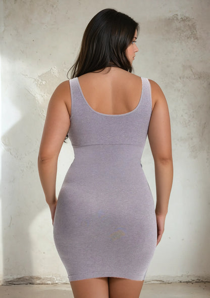 SnatchedKnit Tank-Minikleid