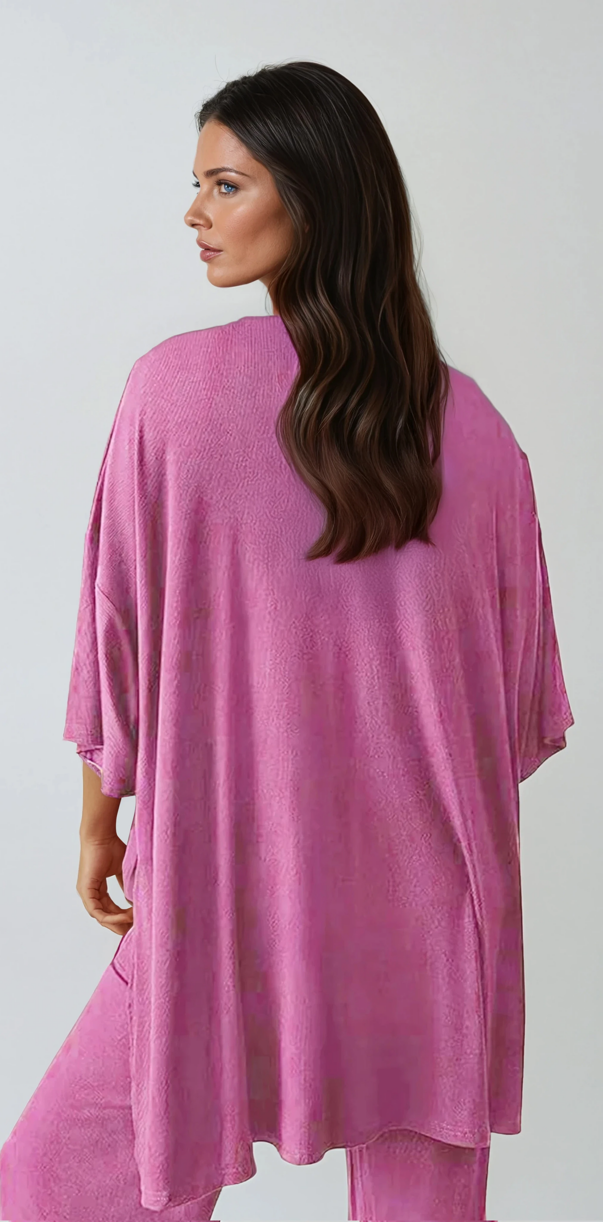 Missklara Lounge-Set mit weitem Bein und Schlitz