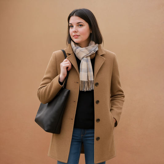 Missklara Klassischer Mantel Khaki