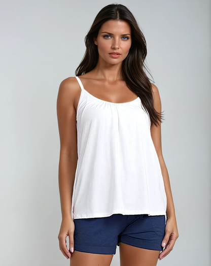 Missklara Cooling Cami mit integriertem BH White