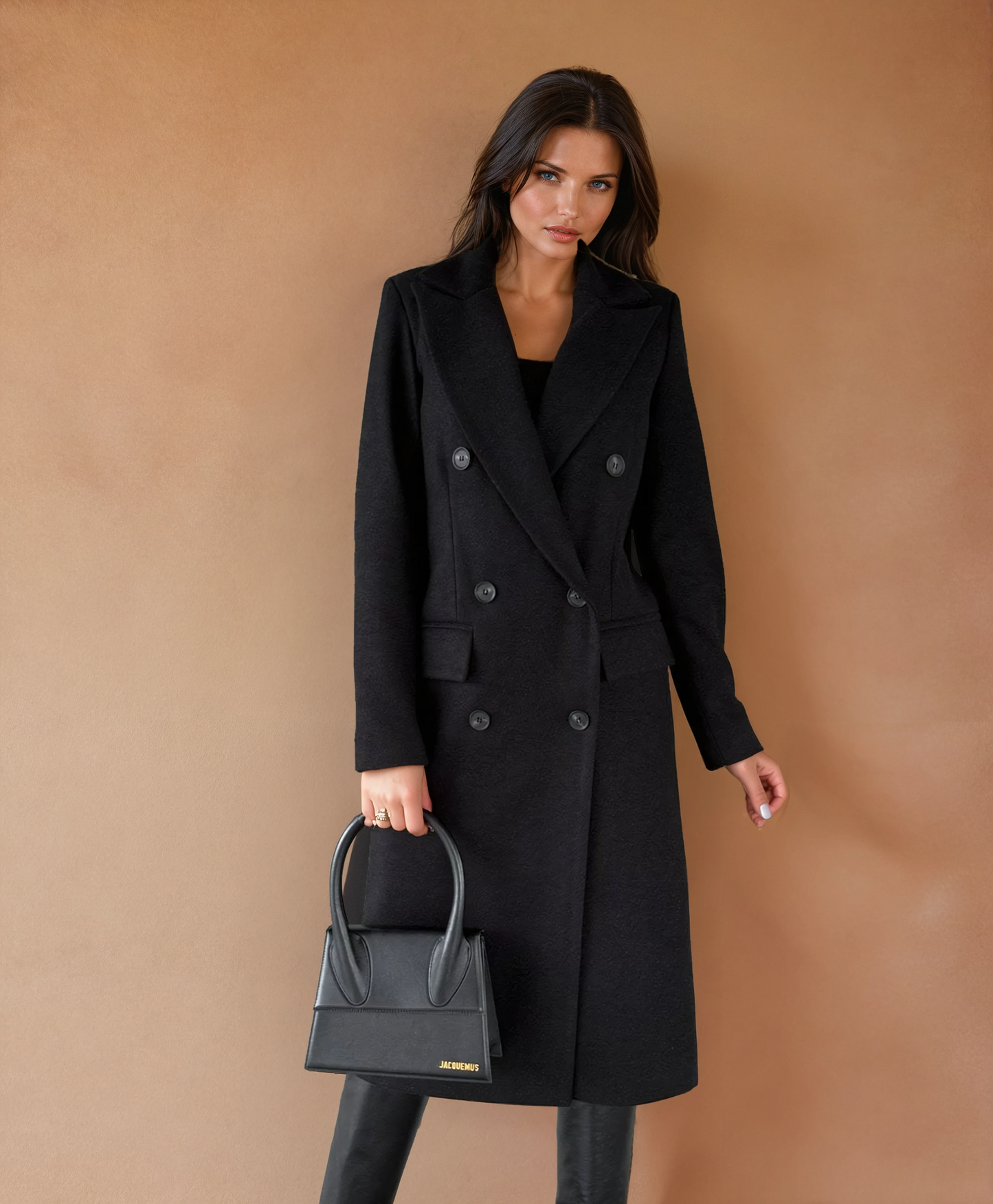 Missklara Warme & elegante Winterjacke Schwarz