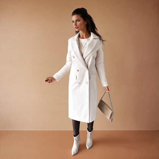 Missklara Warme & elegante Winterjacke Aprikose